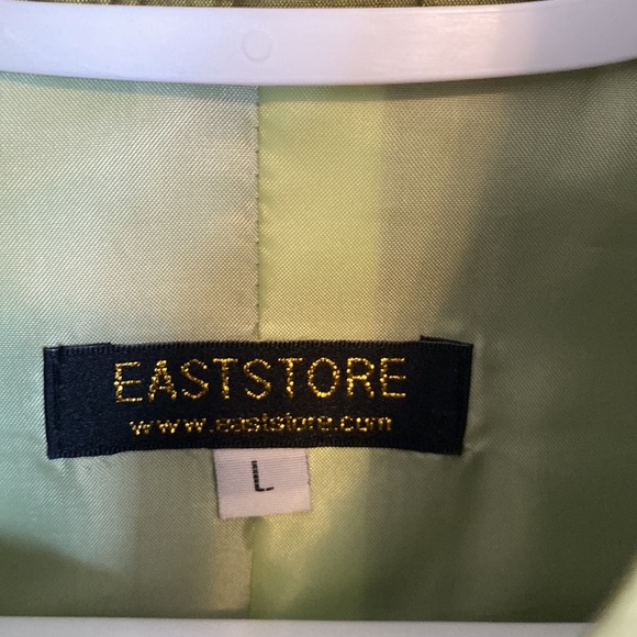 Green Silk Asian Sleeveless Blouse Cheongsam - Picture 2 of 7